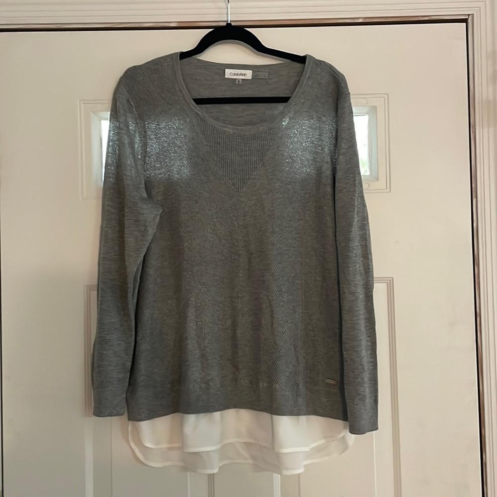 Calvin Klein Women’s Sweater Blouse